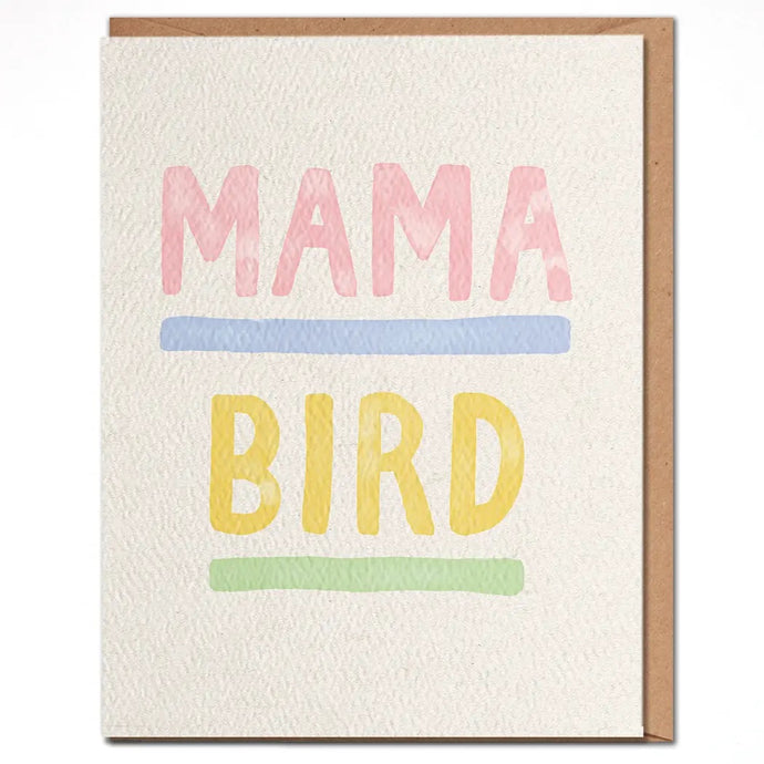 Mama Bird Card - littlelightcollective