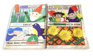 Nursery Times Crinkly Newspaper - Gnomes and Fairies - littlelightcollective
