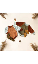 Load image into Gallery viewer, LONG BODYSUIT WAFLE - Thai Tea - littlelightcollective