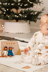 Pre-Order - Holy Family Mini Suitcase Dolls - littlelightcollective