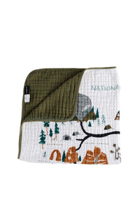 PRE ORDER - Large National Parks Throw Quilt - littlelightcollective