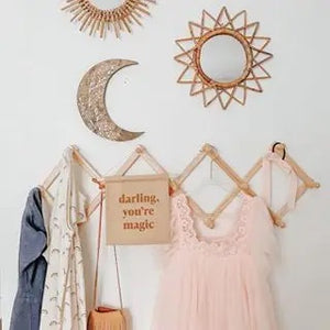 Darling, You're Magic Banner Hang Sign - littlelightcollective