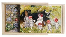 Load image into Gallery viewer, Elsa Beskow &quot;Children of the Forest&quot; Tray Puzzle - littlelightcollective