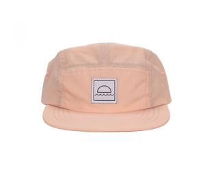 5 panel cap in Petal - littlelightcollective