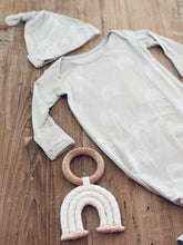 Load image into Gallery viewer, Rainbow Print - Knotted Infant Gown - littlelightcollective