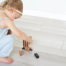 Load image into Gallery viewer, Wooden Animal Tower - littlelightcollective