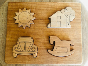 Imperfect My First Wooden Puzzle - littlelightcollective