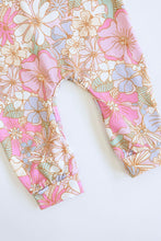 Load image into Gallery viewer, Boho Floral Romper - Pink - littlelightcollective