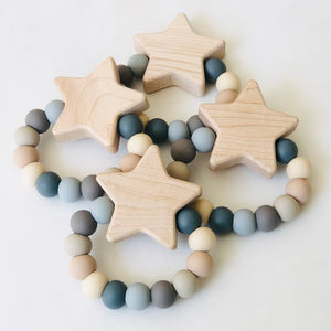 Star Charm Teether - littlelightcollective