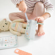 Load image into Gallery viewer, Pretend Play Bandages &amp; Bandaid Tin - littlelightcollective
