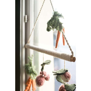 Wall hanger Veggies Mobile - littlelightcollective