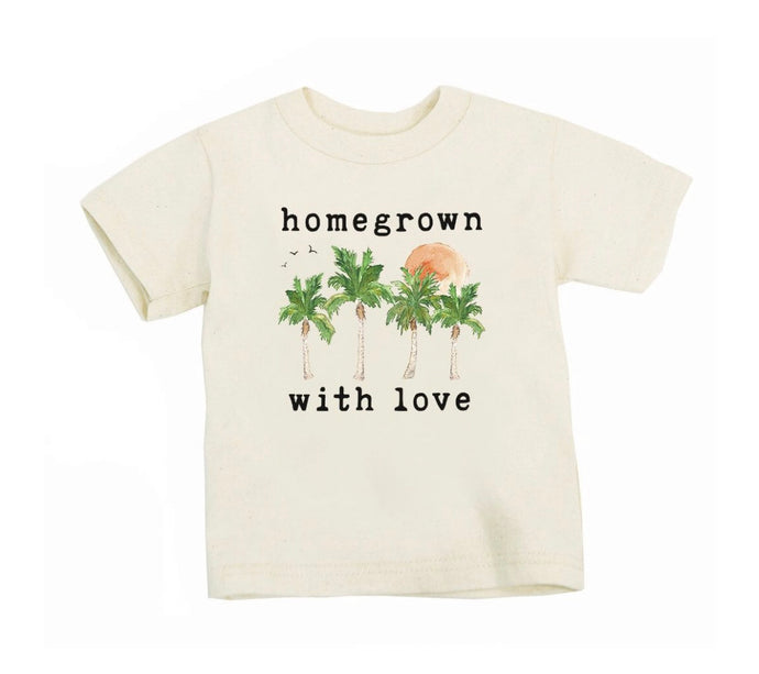 Homegrown with Love Organic T Shirt - littlelightcollective