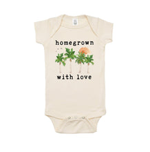 Load image into Gallery viewer, Homegrown with Love Organic One Piece Bodysuit - littlelightcollective