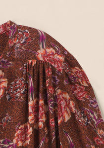 Size Small S Mariposa Floral Blouse - littlelightcollective