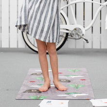 Load image into Gallery viewer, Nature Print Kids Yoga Mat - littlelightcollective