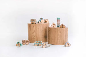 Wooden Beetle Car Toy - Haberdash - littlelightcollective