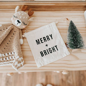 merry + bright hang sign - littlelightcollective