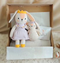 Load image into Gallery viewer, Handmade Fair Trade Rattle - Bunny - littlelightcollective