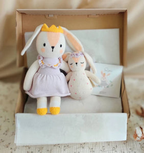 Handmade Fair Trade Rattle - Bunny - littlelightcollective