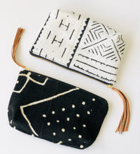 Load image into Gallery viewer, Mudcloth Purse Clutch - For Her Cosmetic Bag - littlelightcollective