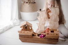 Load image into Gallery viewer, Wooden Pirate Ship - littlelightcollective
