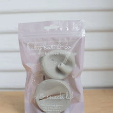 Load image into Gallery viewer, Silicone Snack &amp; Sippy Lids Set - littlelightcollective
