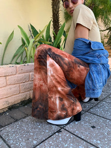 Women’s Bell Bottoms - Lets Take a Trip Flare Pants (Rust) - littlelightcollective