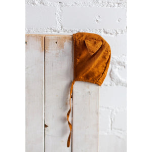 Linen Fox Bonnet - littlelightcollective