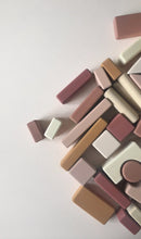 Load image into Gallery viewer, Wooden Blocks Set Castle Wooden Stack Toy Eco Toys for Girls - littlelightcollective