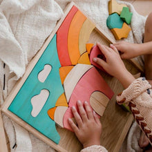 Load image into Gallery viewer, Fairy Castle Puzzle And Play Set - littlelightcollective