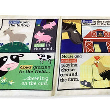 Load image into Gallery viewer, Nursery Times Crinkly Newspaper - Farm Animals - littlelightcollective