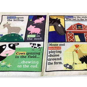 Nursery Times Crinkly Newspaper - Farm Animals - littlelightcollective