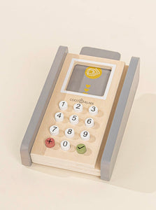 Wooden Payment Machine - GREY - littlelightcollective