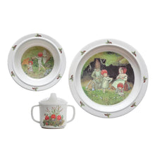 Load image into Gallery viewer, Elsa Beskow-Children of the Forest (Tomtebobarnen) Dish Set - littlelightcollective