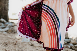 Rainbow Swim Cover Up - littlelightcollective