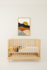 Sunset Crib Sheet - littlelightcollective