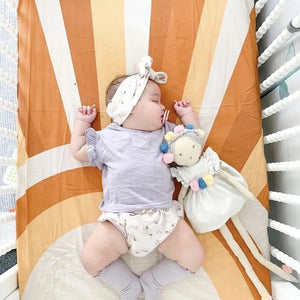Sun Bassinet / Crib Fitted Sheet - littlelightcollective