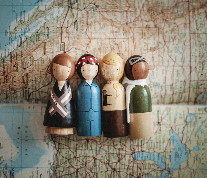 The Trailblazers Peg Doll Set - littlelightcollective