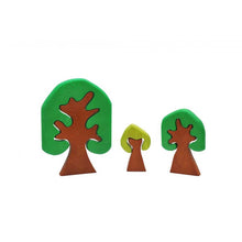 Load image into Gallery viewer, Coloured Wooden Trees - littlelightcollective