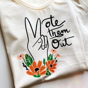 Vote Them Out Women's Tee Shirt - littlelightcollective