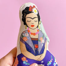 Load image into Gallery viewer, Frida Flowers baby rattle #2 - littlelightcollective