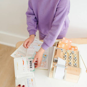 Pretend Play Wallet + Credit Card Set - littlelightcollective