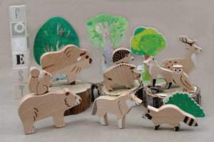 Wild Animals - forest animals set - littlelightcollective