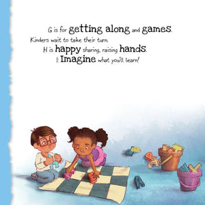 K is for Kindergarten Book - littlelightcollective