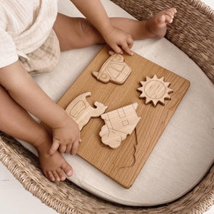 Imperfect My First Wooden Puzzle - littlelightcollective