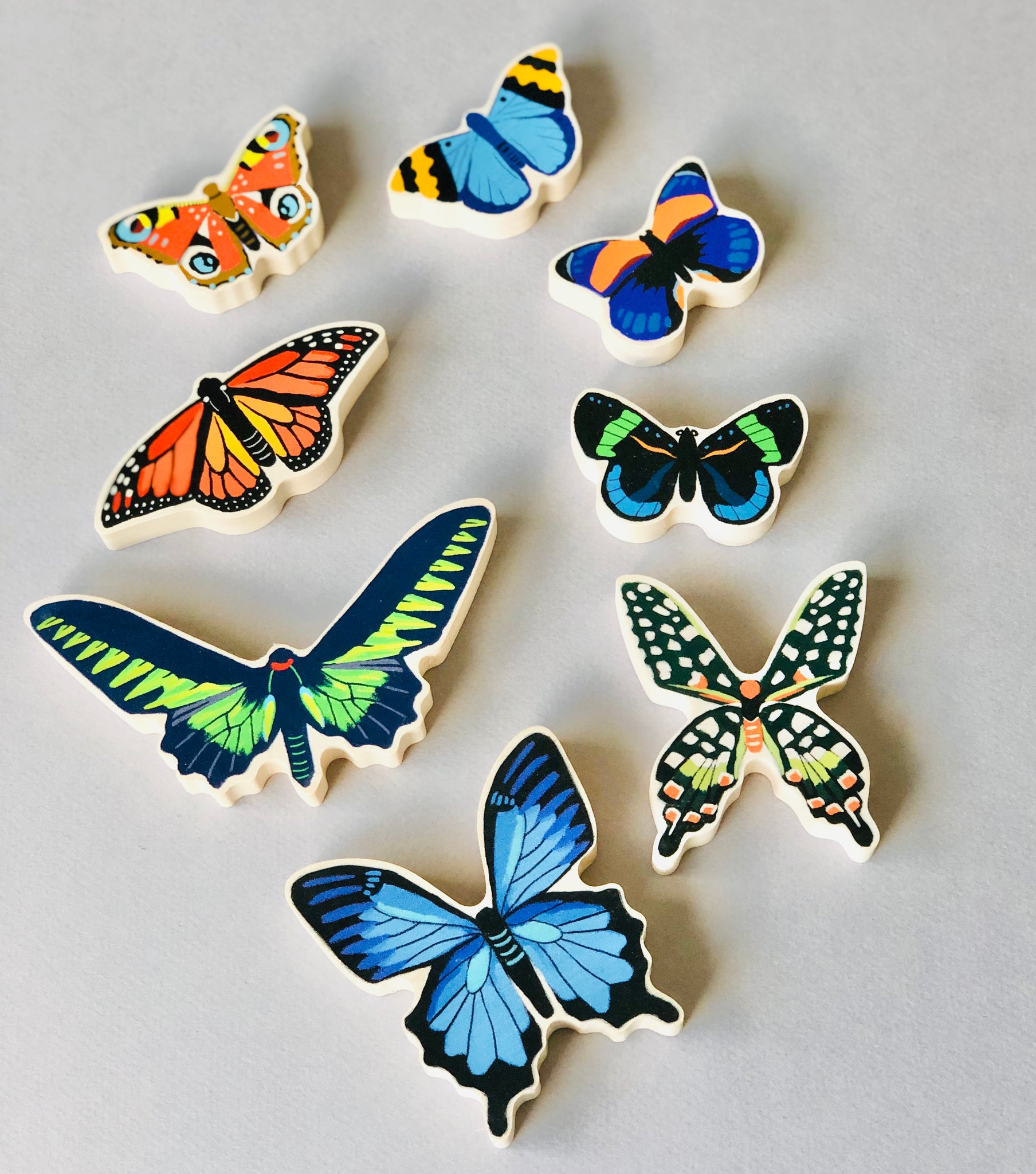 World of Butterflies Wooden Puzzle | littlelightcollective