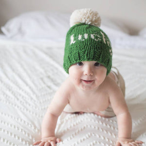 Lucky St. Patrick's Day Hand Knit Beanie Hat - littlelightcollective