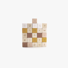 Load image into Gallery viewer, English Alphabet Block Set of Cubes for Children Wooden Toy - littlelightcollective