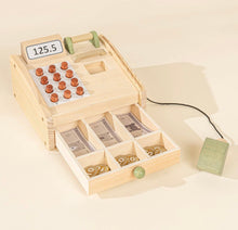 Load image into Gallery viewer, Wooden Cash Register - littlelightcollective