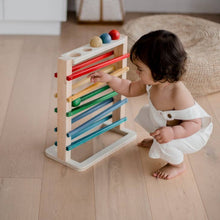 Load image into Gallery viewer, Track a ball Wooden Rack - littlelightcollective
